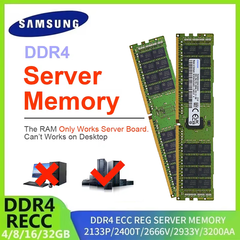 Ecc Ram Server - Memoria RAM DDR4 para Servidor SAMSUNG,