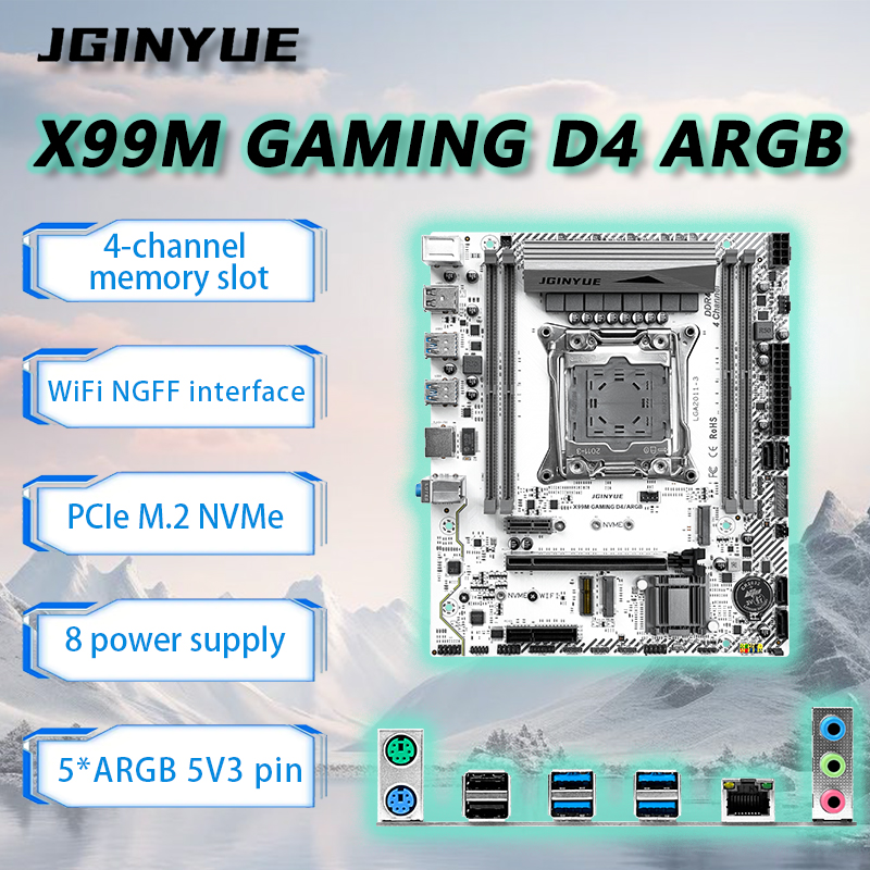 Placa base JGINYUE X99 LGA2011 - Ecc Ram Server reseña y precio