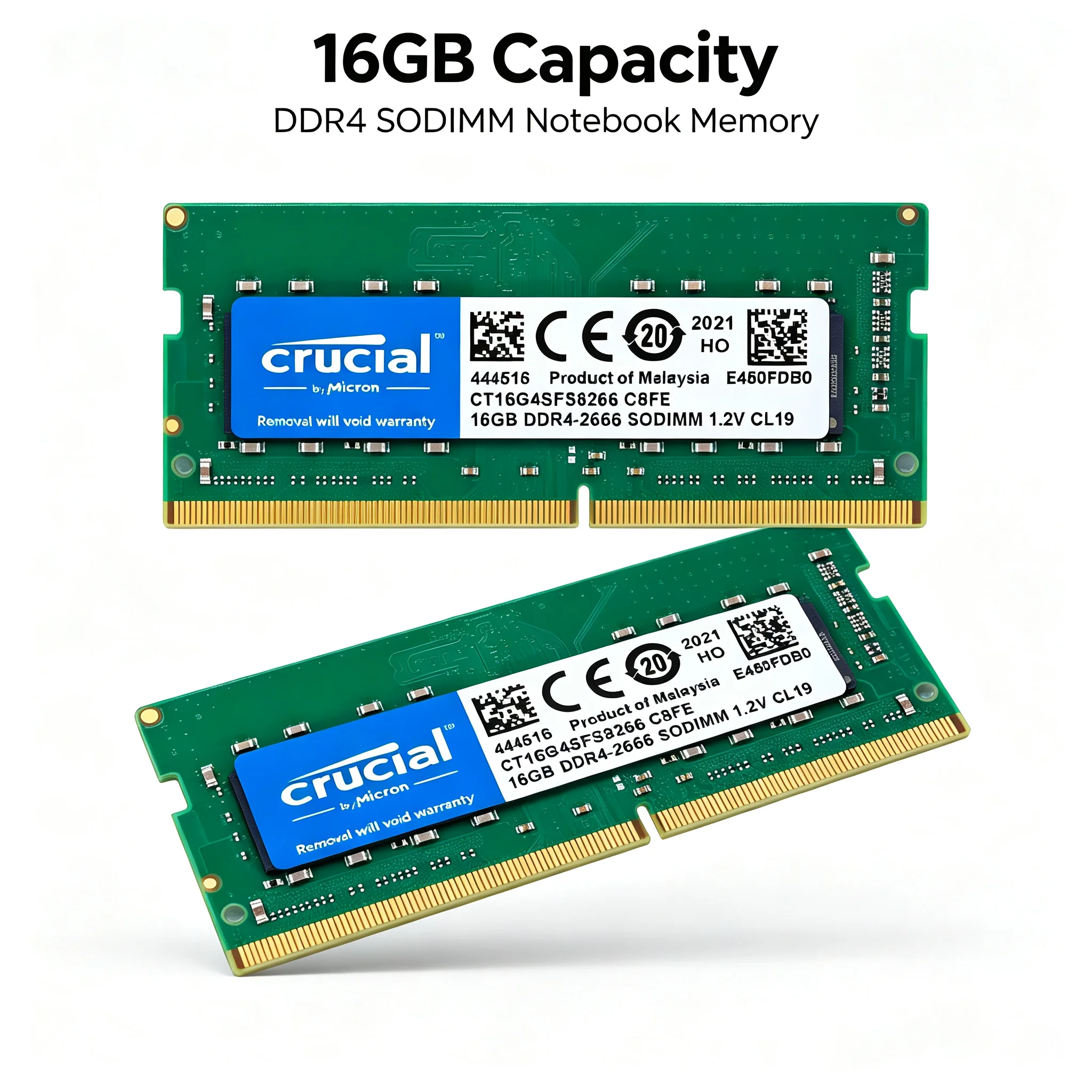 Crucial, 1 o 2 unidades, memor - Sodimm Ddr4 reseña y precio