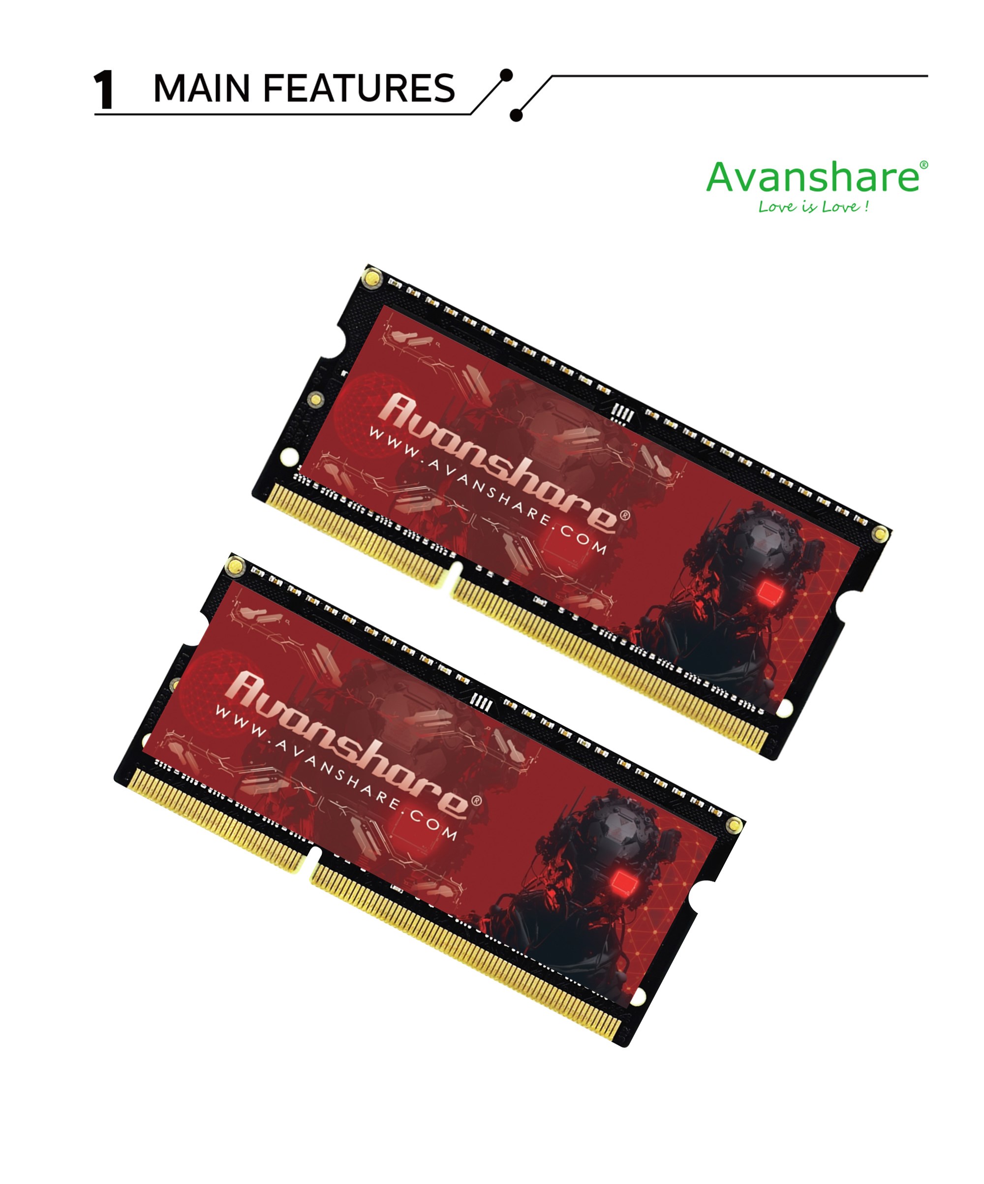 Memoria RAM Avanshare DDR5 DDR - Ddr4 3200 16Gb reseña y precio