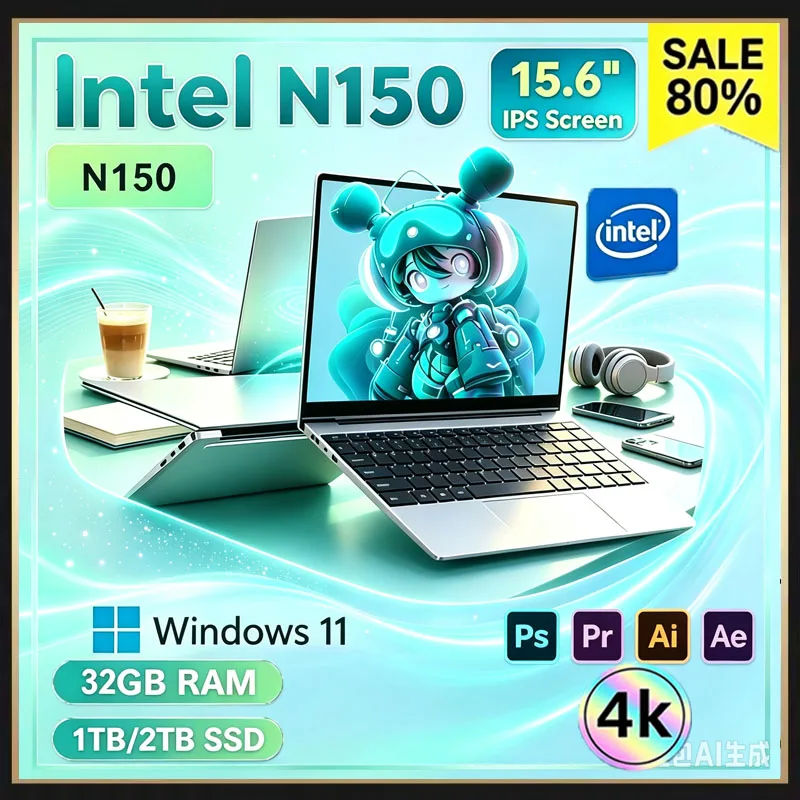 Portátil Intel Core N150 2026  - Ddr4 32Gb reseña y precio
