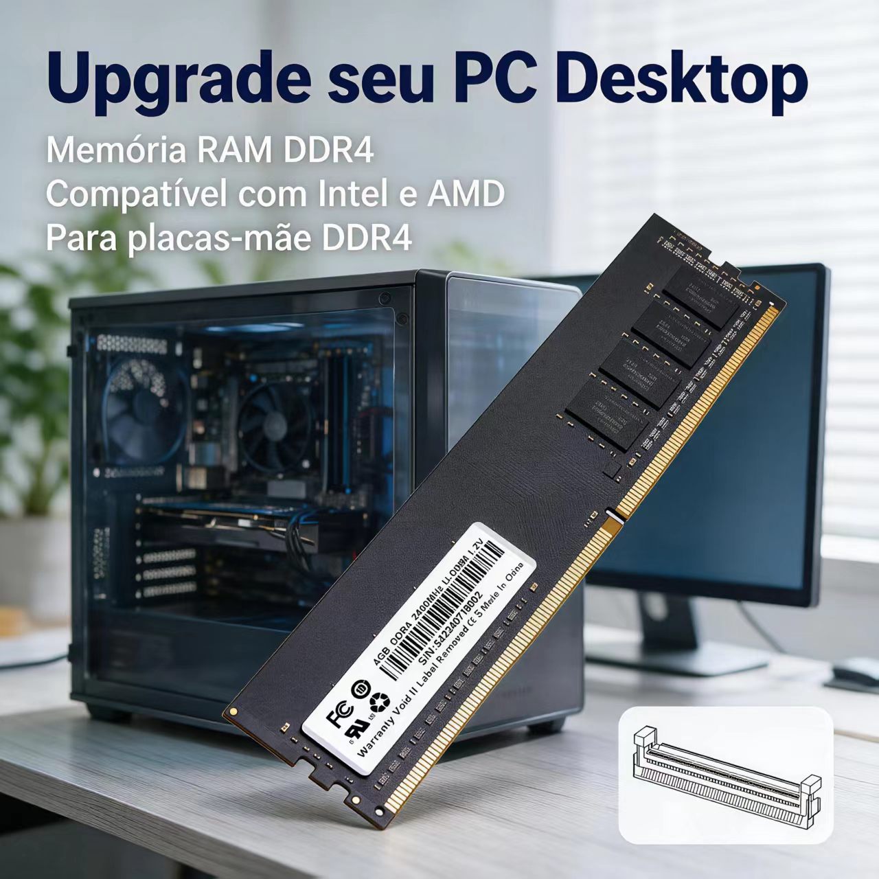 Memoria RAM DDR4 4GB 8GB 2400M - Ddr4 3200 16Gb reseña y precio