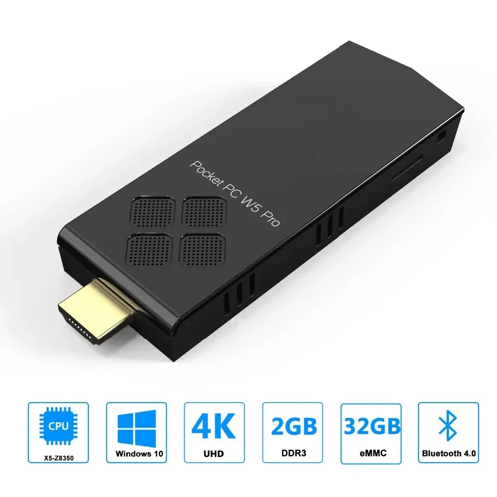 Mini PC T5/W5 PRO con Windows  - Ram Memory Module reseña y precio