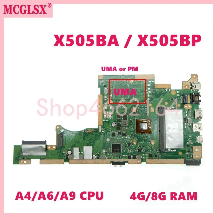 Placa base para portátil X505B - Ddr4 8Gb reseña y precio