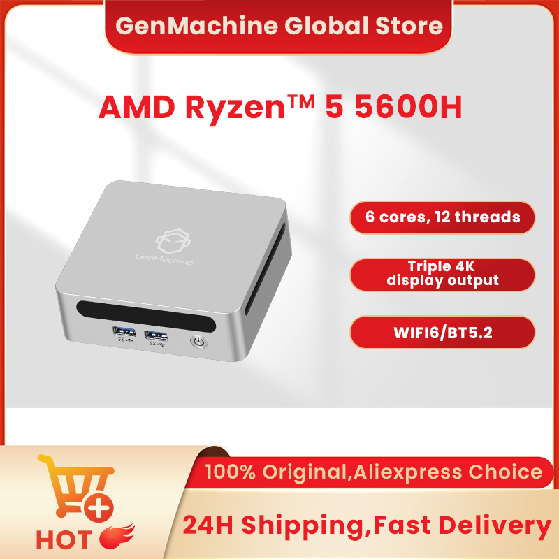 AMD Ren5000 5300U 5475U 5600H  - Ddr4 3200Mhz reseña y precio