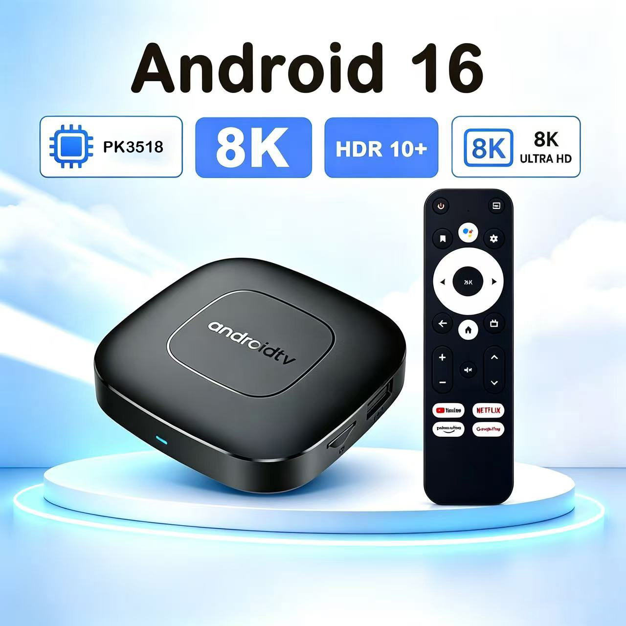 Android 16 Smart TV Box 8GB 12 - Ddr3 8Gb reseña y precio