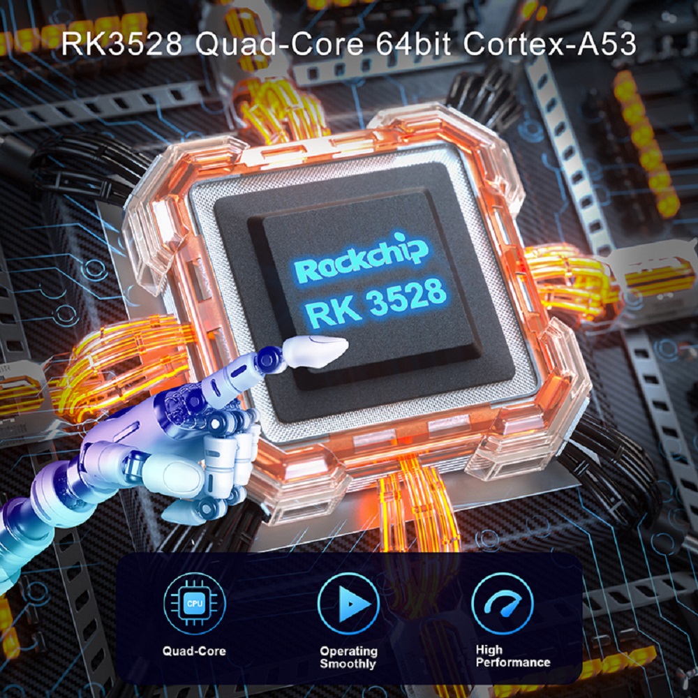Android 16 X66 TV Box RK3528 Q - Ddr3 8Gb reseña y precio