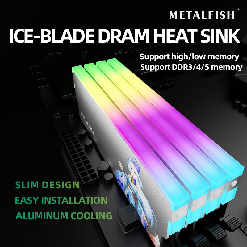 Disipador de calor METALFISH D - Ddr4 8Gb reseña y precio