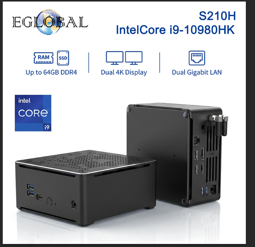 Mini PC Workstation EGLOBAL i9 - Ecc Ram Server reseña y precio