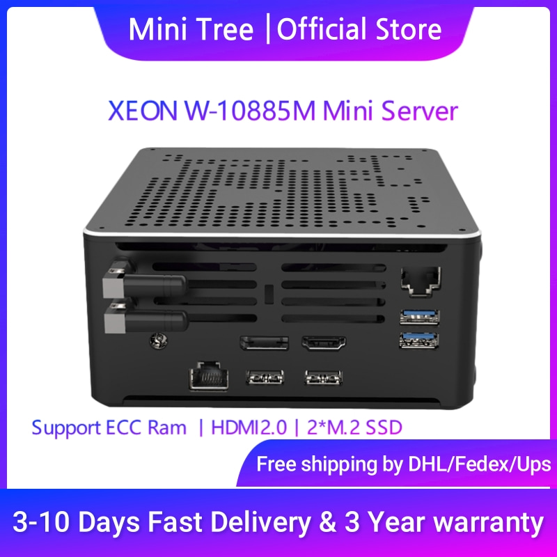 Intel Xeon W-10885M ECC RAM Wi - Ecc Ram Server reseña y precio
